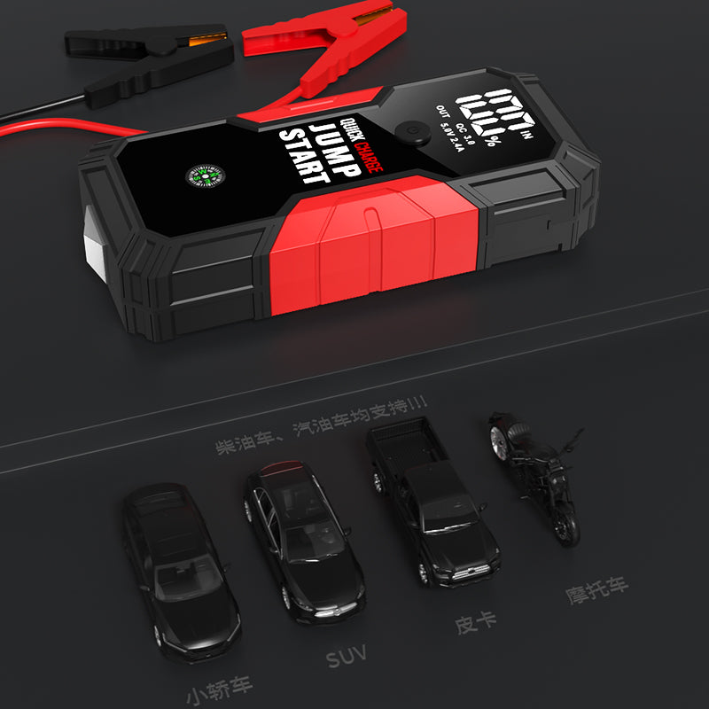 XSSOURCE™ best portable car battery jump starter