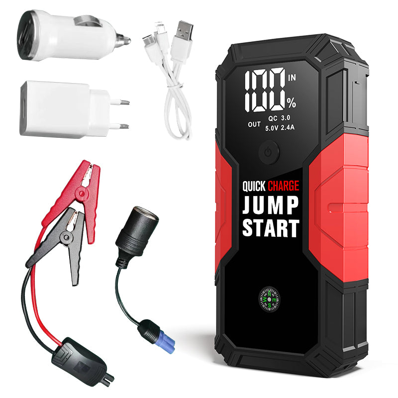 XSSOURCE™ best portable car battery jump starter