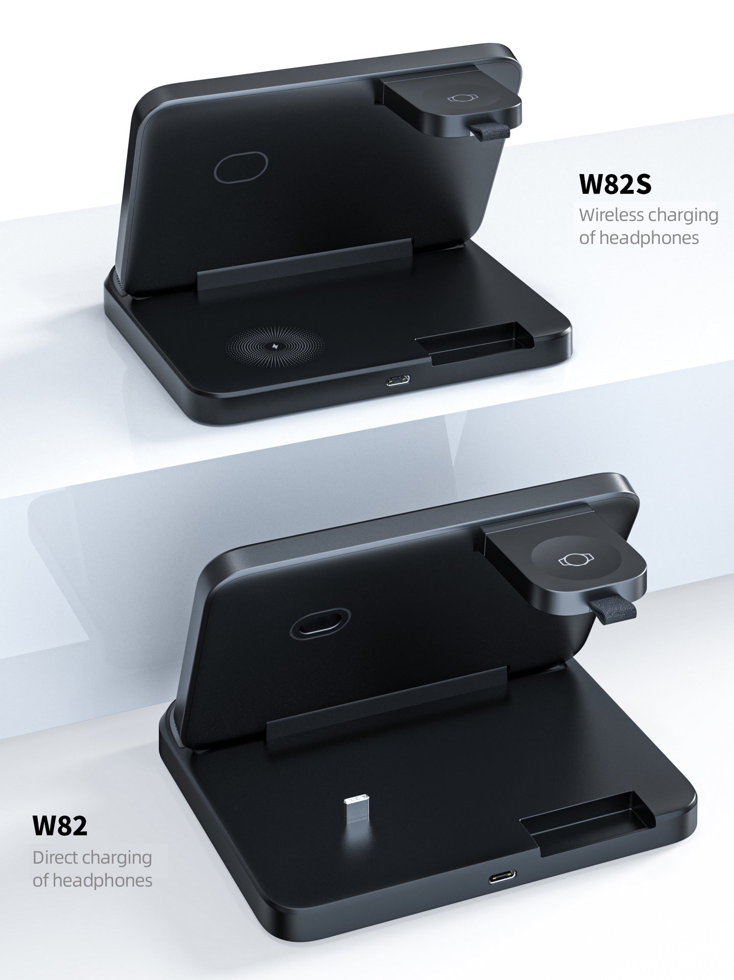 XSSOURCE™ 3 in 1 Wireless Charger For Samsung Galaxy Series